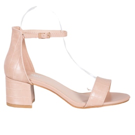 Seastar Sandálias Com Couro Ecológico marrom