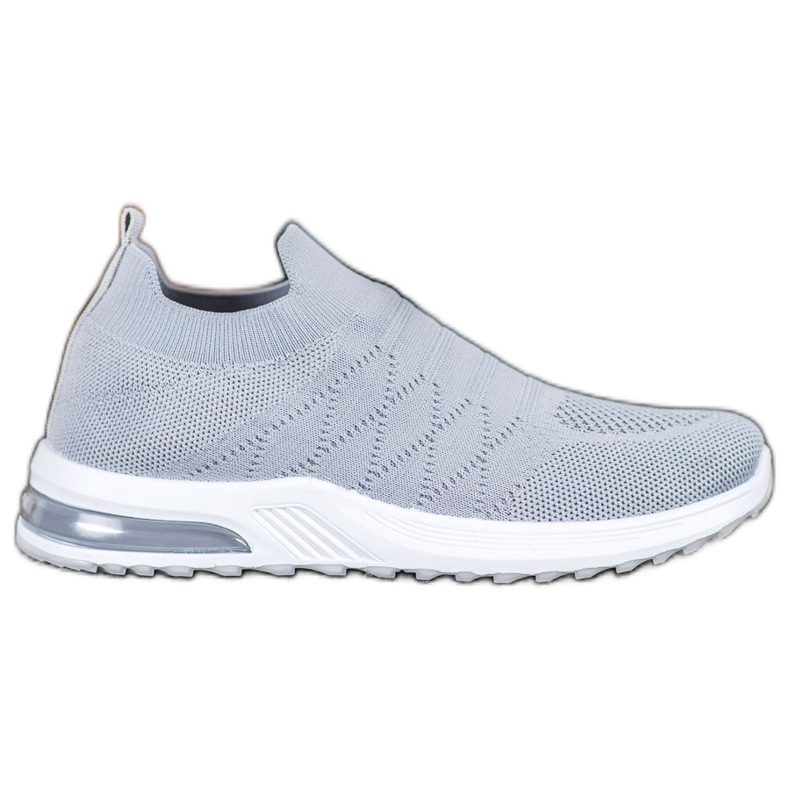 Diamantique Sapatos Slip-On Cinzentos cinza