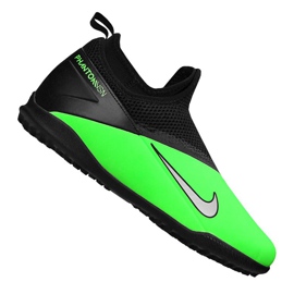 Chuteiras Nike Phantom Vsn 2 Academy Df Tf Jr CD4078-306 multicolorido verde