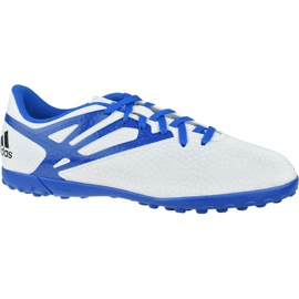 Chuteiras Adidas Messi 15.4 Tf Jr B25452 multicolorido branco