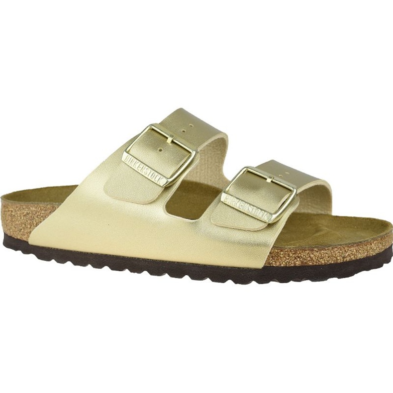 Chinelos Birkenstock Arizona Bf 1016111 dourado