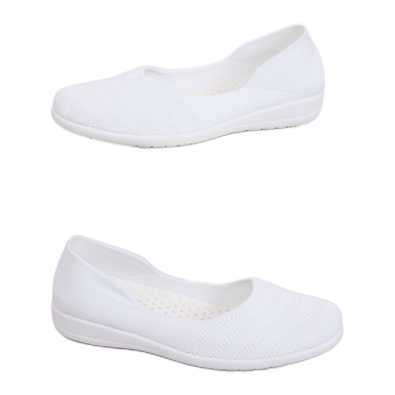 IC03 Bailarinas de malha branca branco