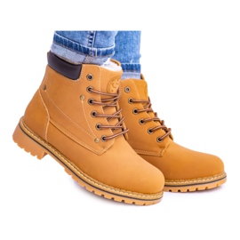 Botas femininas de madeira com pele da Smith's Polari marrom