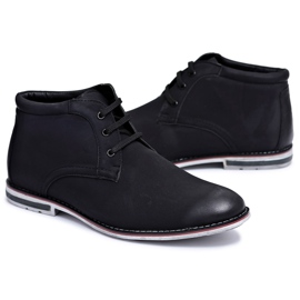 Botas altas pretas masculinas Jodhpur, botas Ramirez preto
