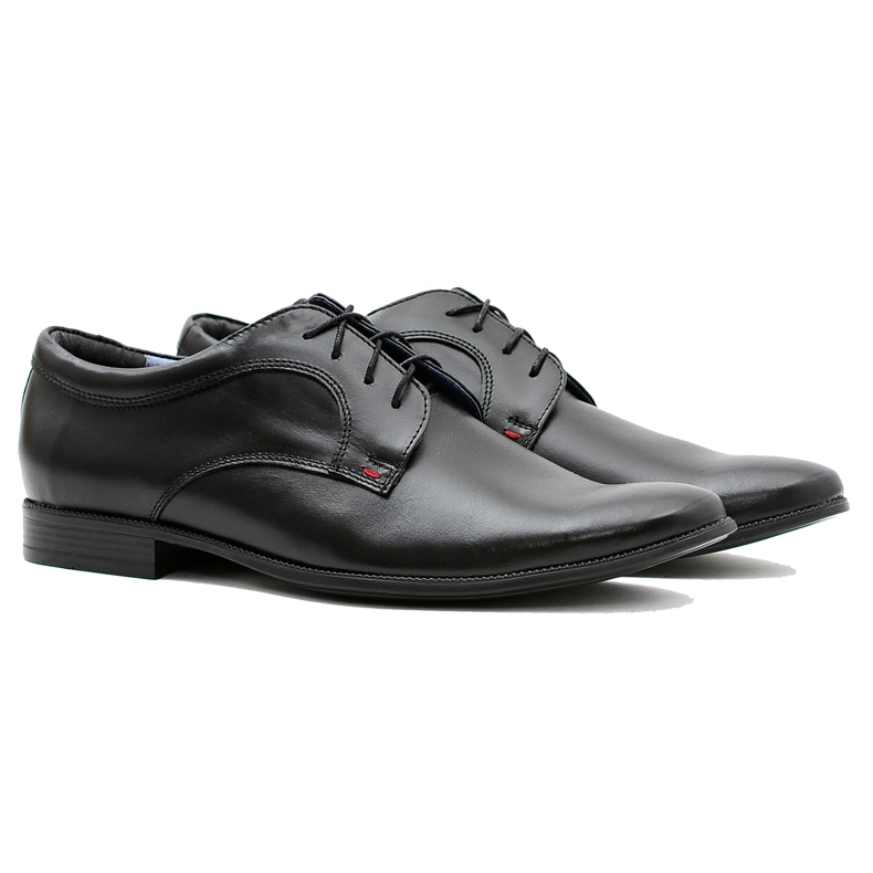 Bednarek Polish Shoes Brogues Masculino Bednarek Elegante Couro Preto Gaspare