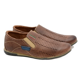 Gino Tuzzi Sapatos masculinos Artigiana Slip-on marrom