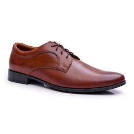 Bednarek Polish Shoes Brogues Masculino Bednarek Elegante Couro Marrom Gaspare