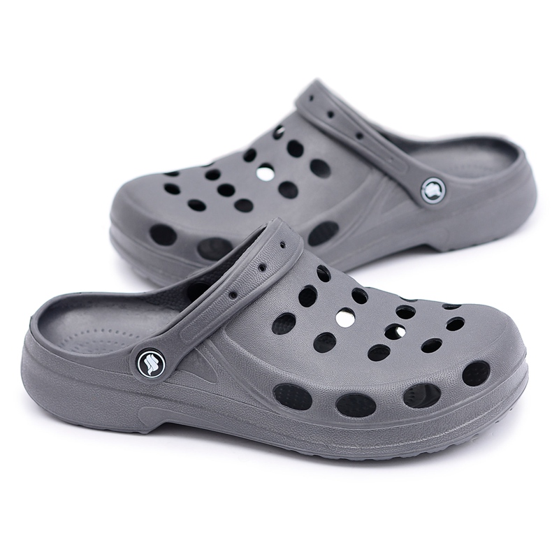 Flameshoes Sandálias Chinelos Masculinas Cinza