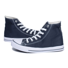 Flameshoes Tênis Fresko masculino azul marinho alto azul-marinho