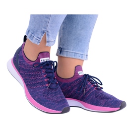 Vices Sapatos femininos leves esportivos roxos Sestro