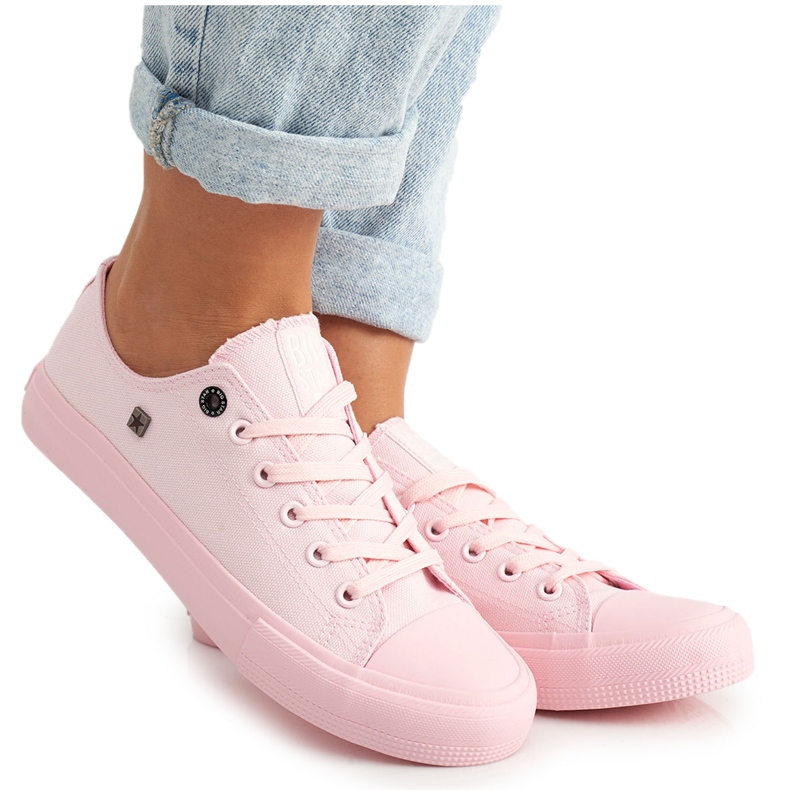 Tênis feminino Big Star rosa AA274028SS19