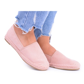 Alpargatas femininas Estelle Powder Pink rosa