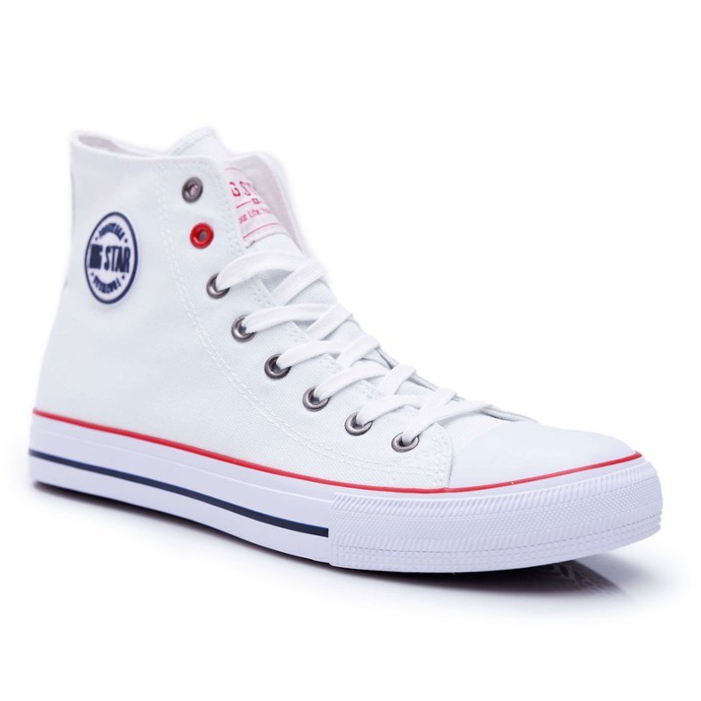 Tênis branco masculino Big Star High T174106