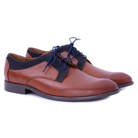 Bednarek Polish Shoes Brogues Masculino Bednarek Elegante Couro Marrom Maksim