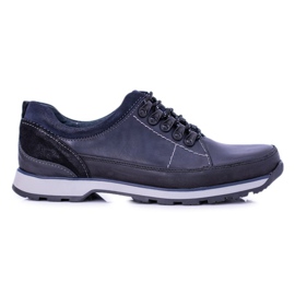 KOMODO Masculino Brogues Azul marinho ao ar livre Ivar 2 azul-marinho