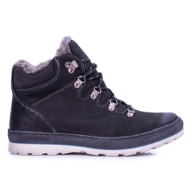 Mario Boschetti Botas quentes masculinas de couro preto abelo Mario Boschetti Botas quentes masculinas de couro preto abelo