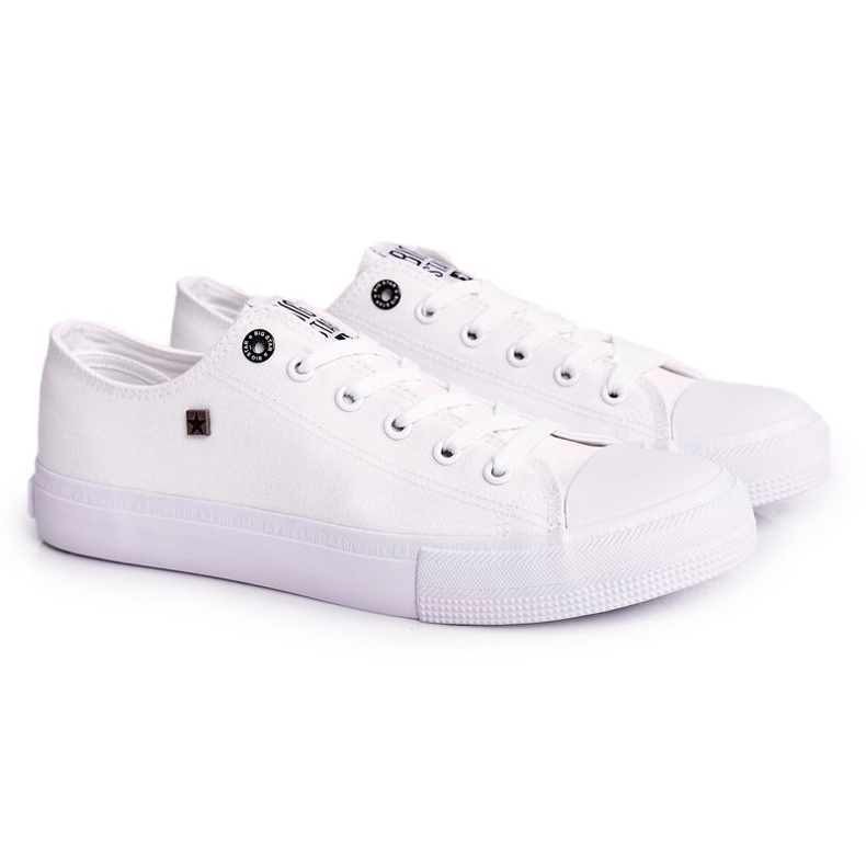 Tênis masculino baixo big star branco AA174010SS19