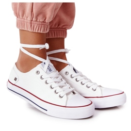 Tênis feminino Big Star Rubber Toe Branco DD274336 Tênis feminino Big Star Rubber Toe Branco DD274336