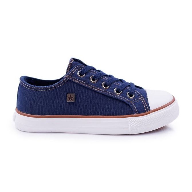 Tênis infantil Big Star Navy Blue DD374086 azul marinho