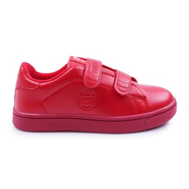 Big Star Tênis infantil estrela grande com velcro vermelho DD374030