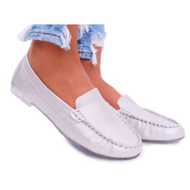 Mocassim feminino Sergio Leone rosa pérola winted