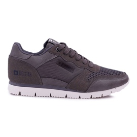 Sapatas esportivas masculinas Big Star Grey DD174109 cinza Sapatas esportivas masculinas Big Star Grey DD174109 cinza