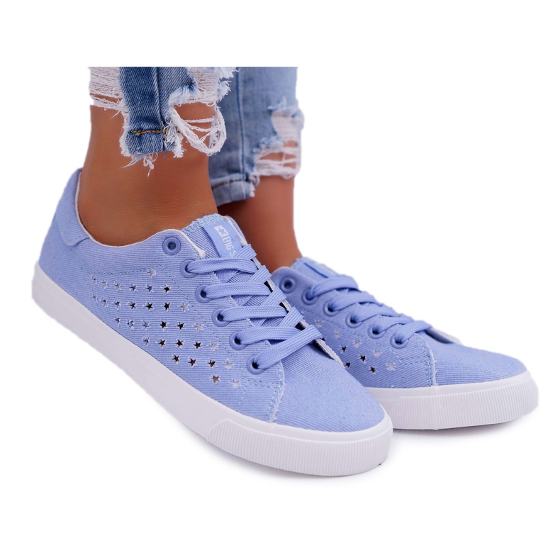 Tênis feminino Big Star Blue DD274047 azul