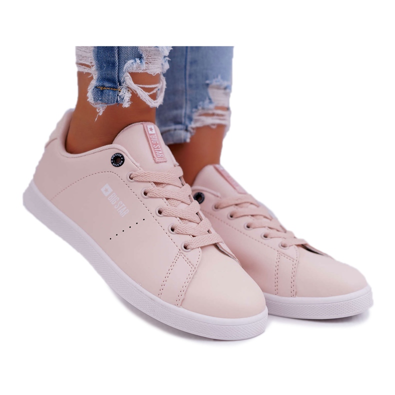 Tênis feminino Big Star rosa DD274216