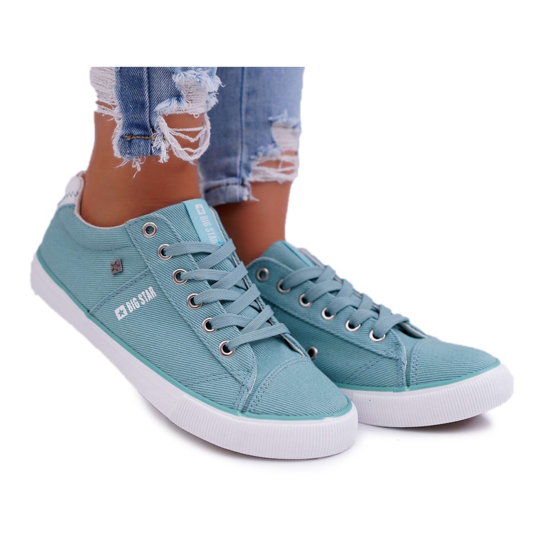 Tênis feminino Big Star Mint DD274351 verde