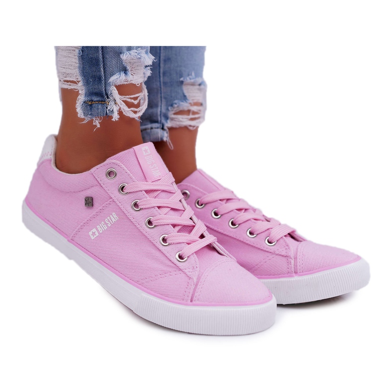 Tênis feminino Big Star rosa DD274352