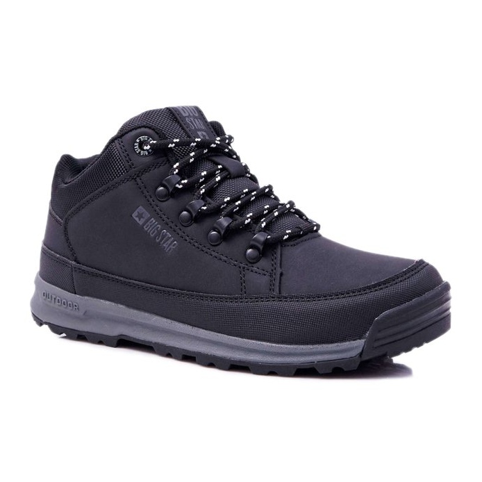 Sapatos de trekking masculino Big Star High Outdoor Preto EE174465
