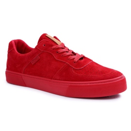 Sapatilhas Big Star Suede para Homem Vermelho EE174364
