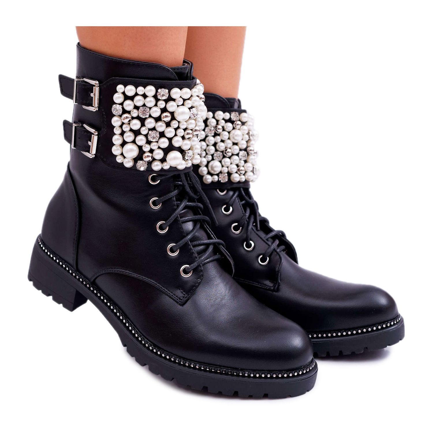 botas femininas militar