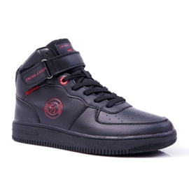 Tênis feminino cross jeans preto alto EE2R4147C