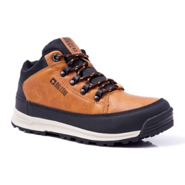 Big Star Sapatos de trekking juvenil Camelo grande estrela alto ao ar livre EE274815 marrom