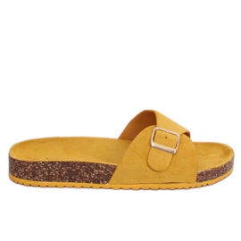Sapatilhas Scholki Mel 6103 Amarelo