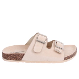 Chinelos Scholki Bege BL3100-SF Bege