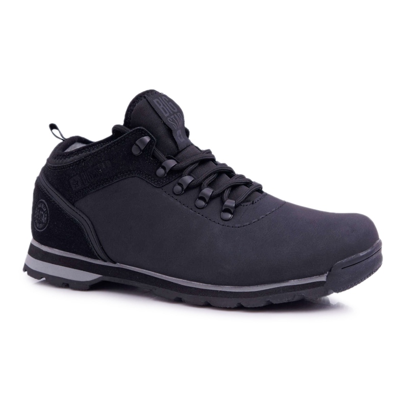 Sapatos de trekking masculino Big Star Black EE174444 preto