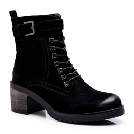 Botas femininas Sergio Leone Preto BT705 Botas femininas Sergio Leone Preto BT705