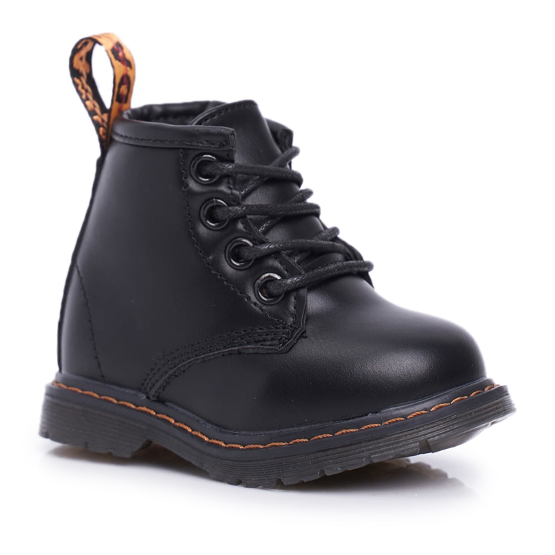 FRROCK Botas infantis aquecidas para jovens com zíper preto pegajoso