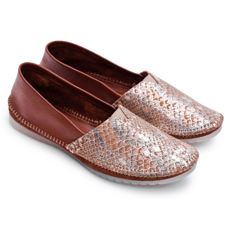 Bailarinas marrons femininas Maciejka 1930A-29 / 00-6 castanho