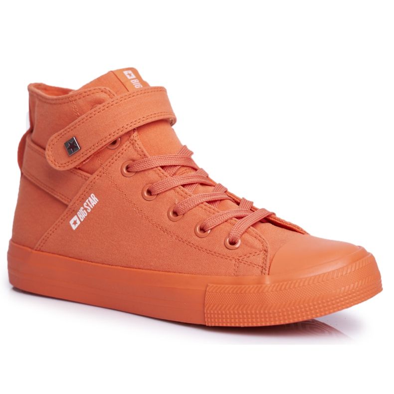 Tênis feminino Big Star Orange FF274583 laranja
