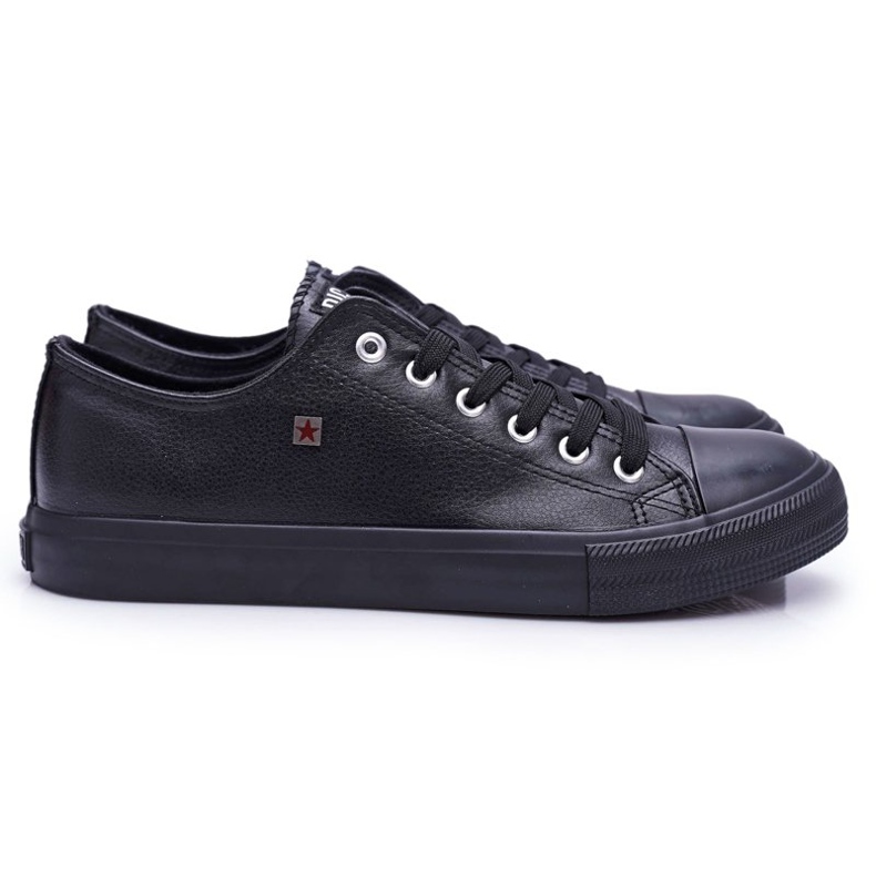 Tênis masculino baixo Big Star preto V174345