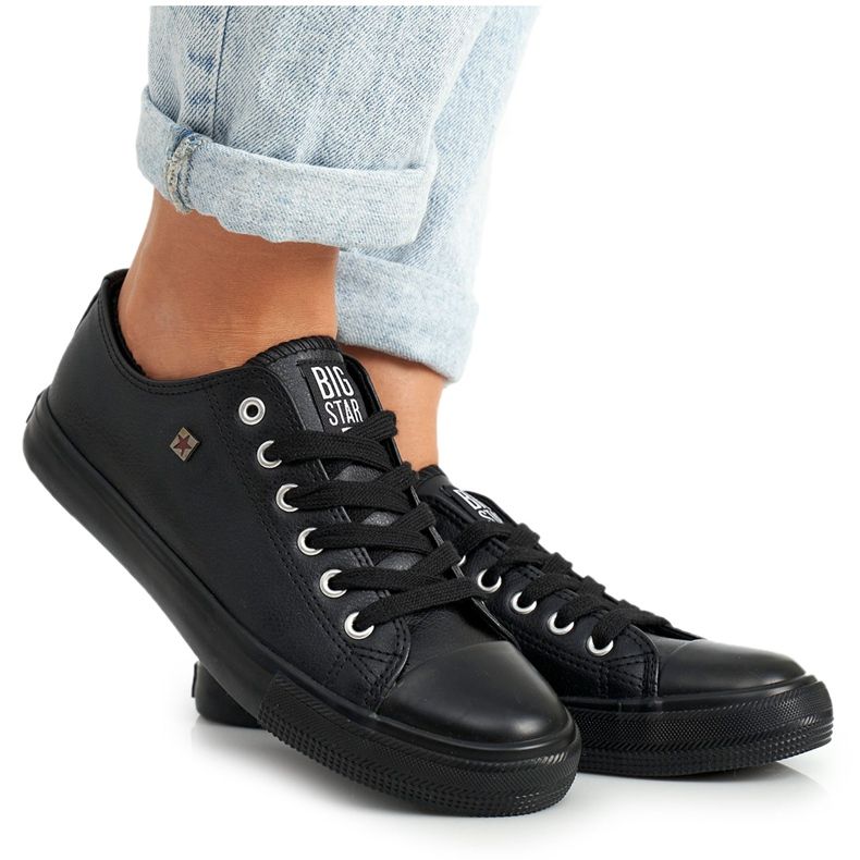 Tênis feminino Big Star Preto V274871