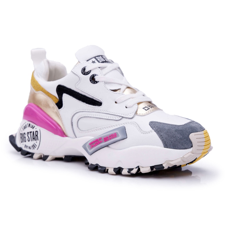 Sapatas esportivas femininas Big Star por Daniel Lopez FF274414 multicolorido