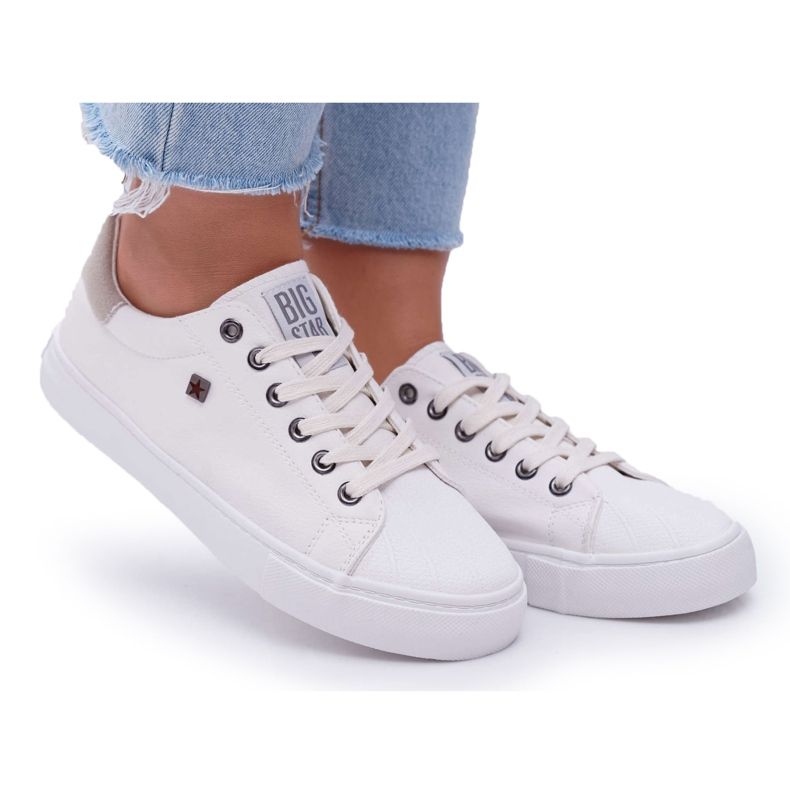Tênis feminino Big Star Branco BB274033