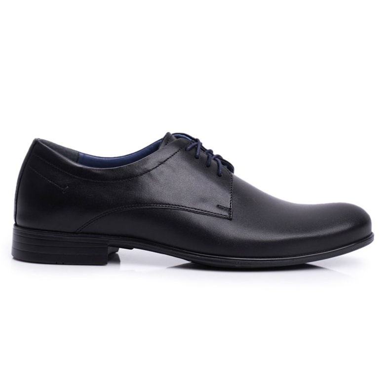 Sapatos Brogues Masculinos Casual Couro Nikopol Preto 1738
