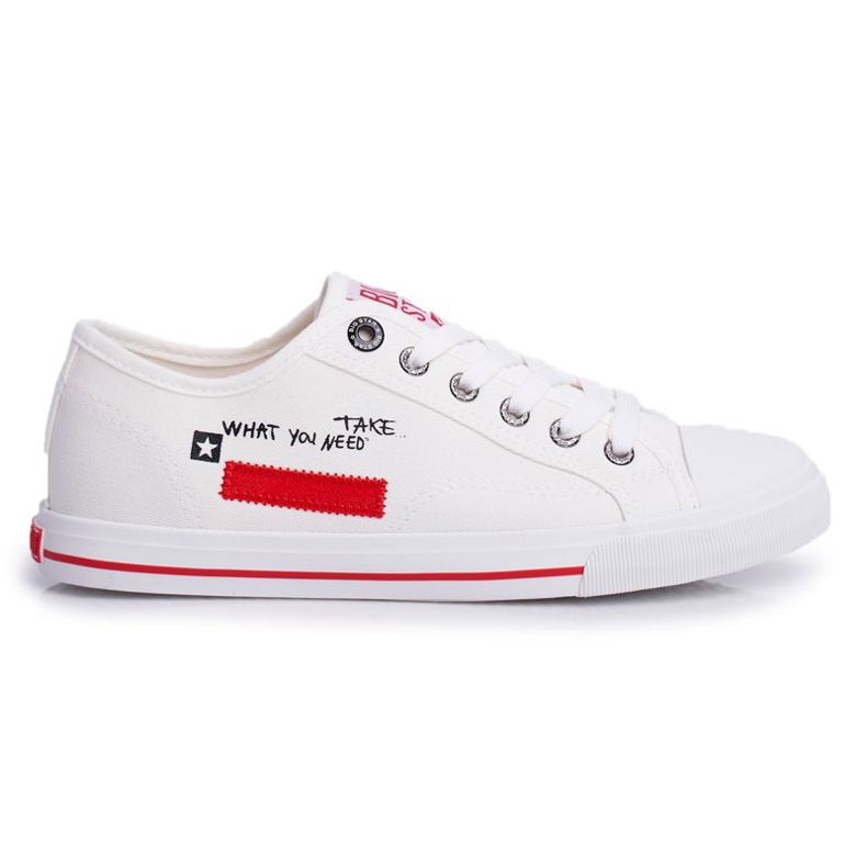 Tênis feminino Big Star Branco FF274079