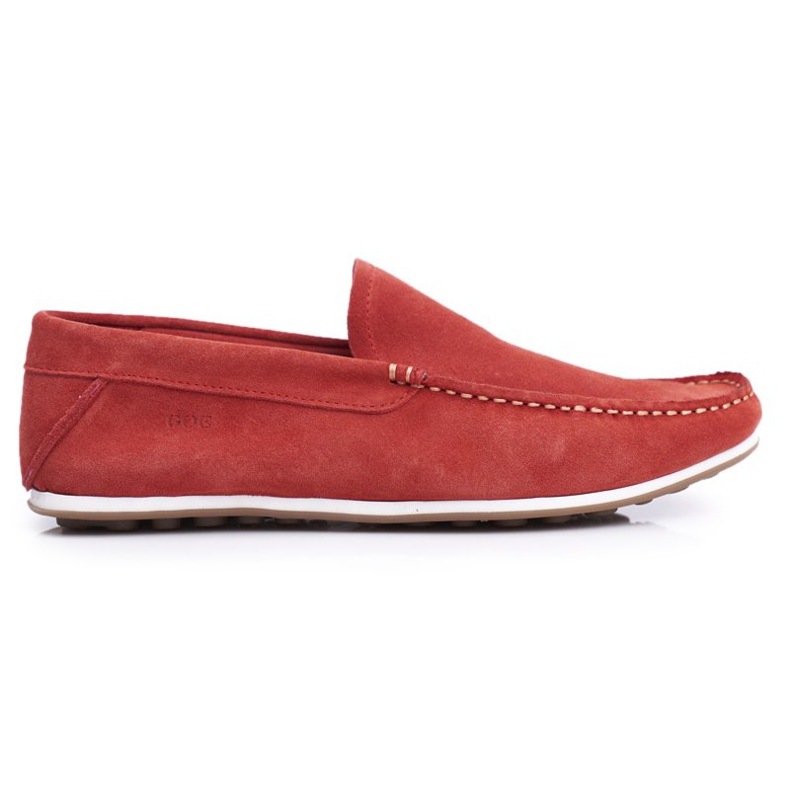Mocassins GOE Vermelho Nubuck FF1N3055