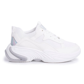 PS1 Calçados esportivos femininos colorido branco pinner multicolorido